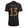 Tyskland Thomas Muller #13 Bortedrakt VM 2022 Kortermet